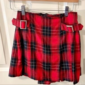 Justice Plaid Skort 12